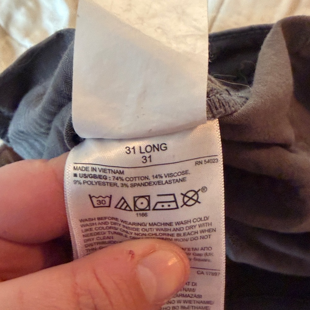 GAP‎ 1969 Charcoal Trousers - Picture 3 of 3